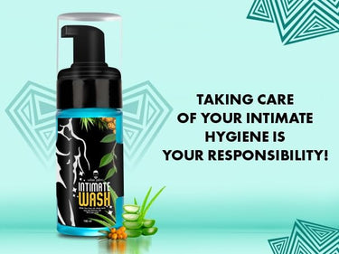 Urbangabru Hair Volumizing Powder 10 GM & Intimate Wash 100 ML - Men's Grooming Combo Kit